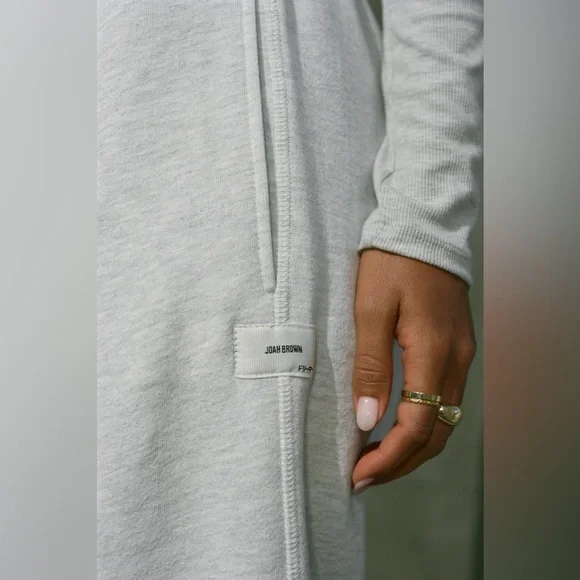 Joah Brown Oversized Straight Leg Joggers - Picture 3 of 8